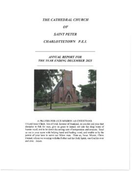 The Cathedral Church of St. Peter, Charlottetown, P. E. I., Annual Report for the Year Ending December 31, 2023