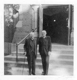 Reverend Canon E. M. Malone and Primate Howard Clark photograph