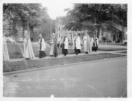 Group procession photograph